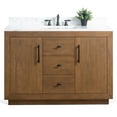 thumbnail image 2 of Vanity Art 48" Single Bathroom Vanity with Sink, Freestanding Bath Storage Cabinet with Engineered Marble Top, 2 of 7