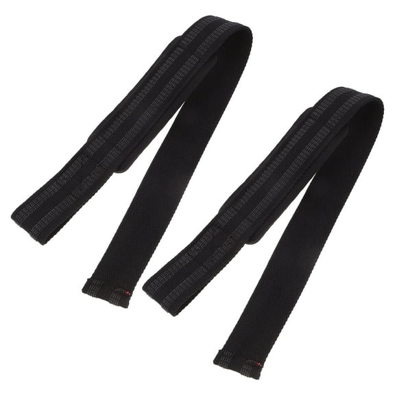Weightlifting Wrist Straps Workout Guard Fitness Support Grip Belt Polyester 2 Pcs
