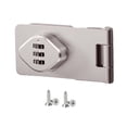 thumbnail image 2 of Pestillo de puerta de gabinete, cerradura de combinación sin llave para puertas de gabinete, cerradura mecánica de gabinete con código de acceso de 3 Plata 35 pulgadas Macarena Cerradura del cajón, 2 of 8