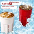 thumbnail image 3 of Vaso de acero inoxidable de 380 ml con tapa, vaso térmico para bebidas frías y calientes, 3 of 5