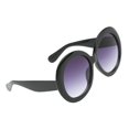 thumbnail image 3 of Gafas de sol retro Hugo para mujer con Lente gris degradado, 3 of 10