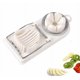 thumbnail image 1 of Cortador de huevos 2 en 1, multiusos para huevos duros, apto para lavavajillas, para fresas y frutos rojos (blanco), 1 of 5