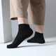 thumbnail image 2 of Pack de 10 pares de calcetines térmicos de algodón para mujer: calcetines cortos de color liso con un diseño sencillo para abrigarse en otoño e invierno, 2 of 2