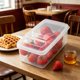 thumbnail image 4 of Transparent Food Storage Containers For Home Camping Use Lunch Boxes Refrigerator Storage Containers, 4 of 6