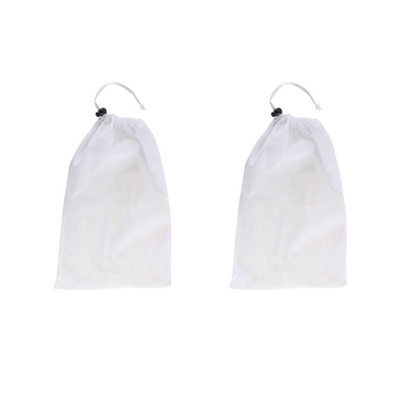 Injueey Paquete de 2 bolsas de filtro para piscinas, colección de hojas de residuos y manchas de polvo, malla fina para interior y exterior, Jardín y Patio