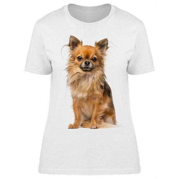 Chihuahua: Sitting T-Shirt Women -Image by Shutterstock, Female Small