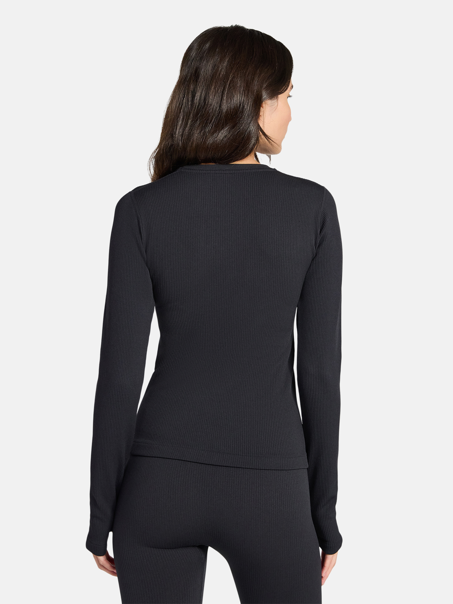Ozark Trail Women’s Warmer Thermal Long Sleeve Seamless Fleece Top, Sizes XS-XXL