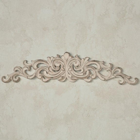 Adaire Weathered Ivory Wall Topper - 26 Inches Wide