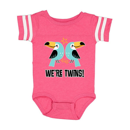 

Inktastic Twin Boys Toucan Birds Matching Gift Baby Boy or Baby Girl Bodysuit