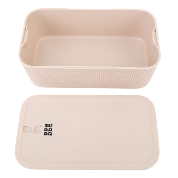 Caja De Seguridad Pequeña Portátil, Contraseña De Caja Fuerte Portátil Práctica Para Oficina