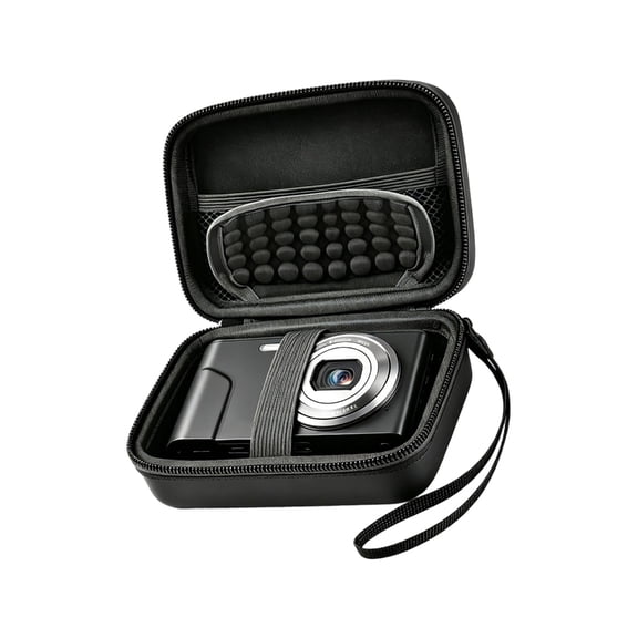 NoavLife Portable Digital Camera Storage Case for W/EX Box with Wrist Strap &Zips Closures - Protective Case, Device Cover, Protection Accessory
