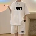 thumbnail image 4 of Nuevos conjuntos de pantalones cortos de moda de verano para hombre, chándales con gráficos de oso de anime, ropa deportiva de tendencia, trajes de 2 piezas, ropa de calle, conjuntos unisex, 4 of 5