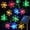 Multicolor, variant on Solar Snowflake Lights String, 8 Modes Waterproof Solar Christmas Fairy Lights for Home Gardens Outdoor Holiday Christmas Tree Party Decorations