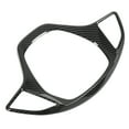 thumbnail image 3 of Marco de la cubierta del volante Estilo de fibra de carbono Superficie lisa Reemplazo de tacto cómodo para Corvette C7 2014-2019, 3 of 5