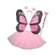 thumbnail image 2 of Conjunto de disfraz de hada para niñas, decoración de ropa, alas de mariposa para Halloween y carnaval. Falda de lentejuelas, 2 of 9