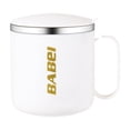 thumbnail image 3 of TTJ Tasses Tasse en Acier Inoxydable 400 ml Tasse en Acier Inoxydable Tasse à Thé Isolée avec Couvercle et Poignée Tasse à Thé Isolée avec Couvercle Tasse à Café, 3 of 8