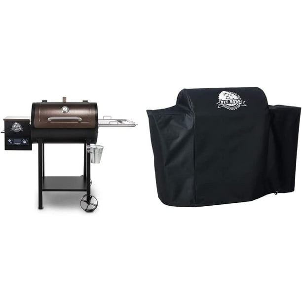 PIT BOSS PB440D2 Wood Pellet Grill 440 SERIES Black & 73440 Deluxe Wood