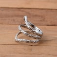 thumbnail image 3 of 925 Silver Chevron Ring Splint – Adjustable Midi Ring for Arthritis Relief, Stylish & Functional, 3 of 8