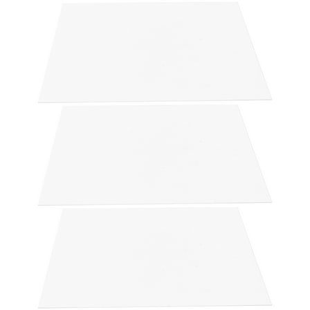 Baluue Litter Box Shield Cat Litter Box Protector Acrylic 3Pack