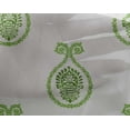 thumbnail image 5 of oneOone Georgette Viscose Light Green Fabric Block Craft Projects Decor Fabric Printed By The Yard 42 Inch Wide, 5 of 5