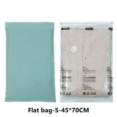 

No Need Pump Vacuum Bags Large Plastic Storage Bags for Storing Clothes blankets Compression Empty Bag Covers Travel Accessories flat Vacuum Bag S