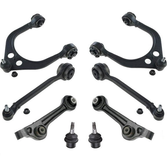 Lower & Upper Control Arms For 2011-2022 Chrysler 300 3.6L 5.7L Rear Wheel Drive