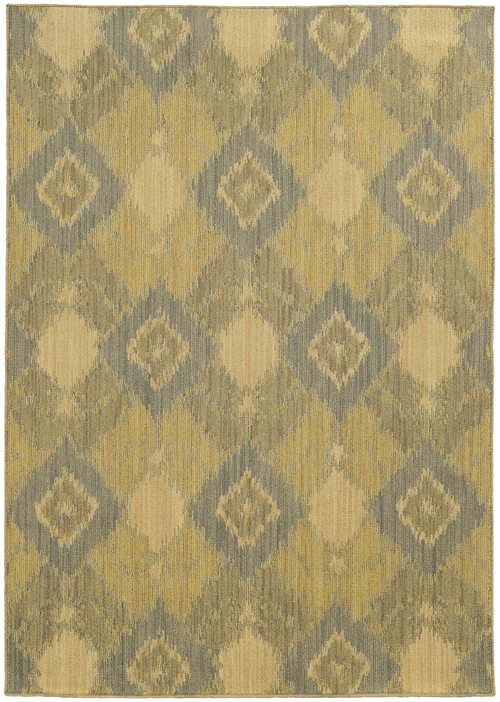 Tommy Bahama Cabana Area Rug 5994G Green Diamonds Argyle