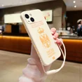 thumbnail image 3 of Funda de silicona con correa de mano para teléfono móvil, cubierta de pasaporte de Serbia para iPhone 15 14 13 12 11 Pro Max Mini X XR XS MAX SE20 8 7 Plus, 3 of 5