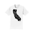 thumbnail image 1 of Gravity TradIng T-Shirt à Manches Courtes Cali - Blanc - Logo Noir - 2TG, 1 of 1
