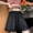 Black, variant on Womens Slip Shorts Lace Trim Pettipants Bloomers Split Skirt Culottes Half Slips Under Dresses Shorts for Women