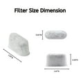 thumbnail image 2 of 36 Activated Charcoal Water Filters Replacement for Cuisinart Coffee Maker Machine Part DCC-RWF, 2 of 6
