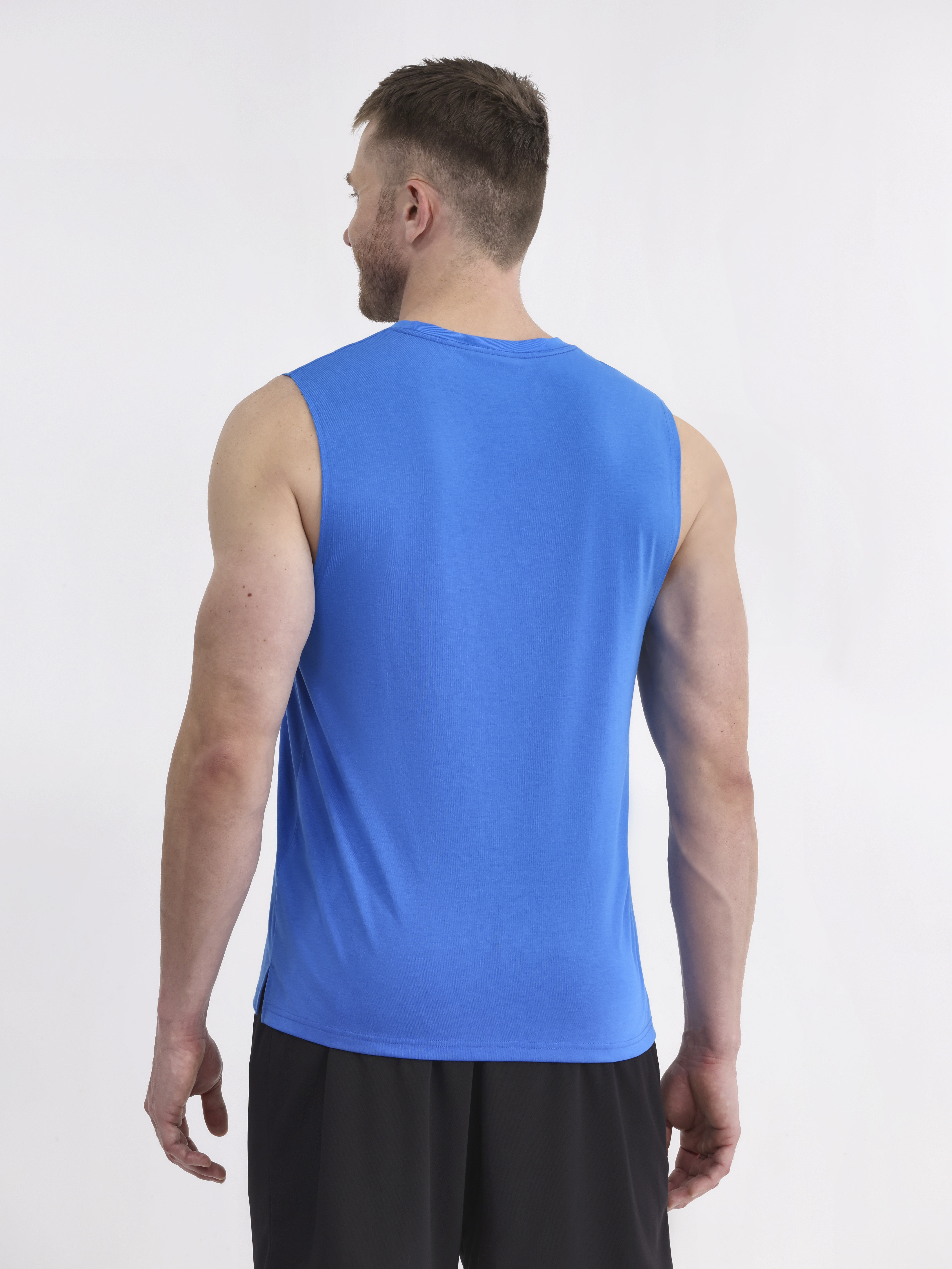 Athletic Works Men's and Men's Big & Tall Tri-Blend Muscle Tee, Sizes XS-4XLT