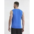 thumbnail image 4 of Athletic Works Men's and Men's Big & Tall Tri-Blend Muscle Tee, Sizes XS-4XLT, 4 of 5