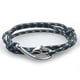 thumbnail image 2 of Pulseras de gancho ajustables de nueva moda para hombre, cadena de cuerda de supervivencia con dijes Sp,10, 2 of 4
