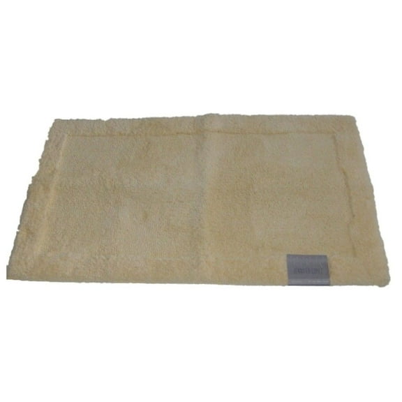 Jennifer Lopez Yellow Plush Pile Accent Bath Rug 17x24 Skid Resistant Throw Mat