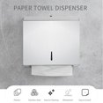 thumbnail image 2 of Dispensador de toallas de papel Irfora Dispensador de toallas de papel Dispensador de toallas de papel de perforación montado en la pared Dispensador de papel higiénico de baño de acero inoxidable ce Irfora Dispensador de toallas de papel, 2 of 7