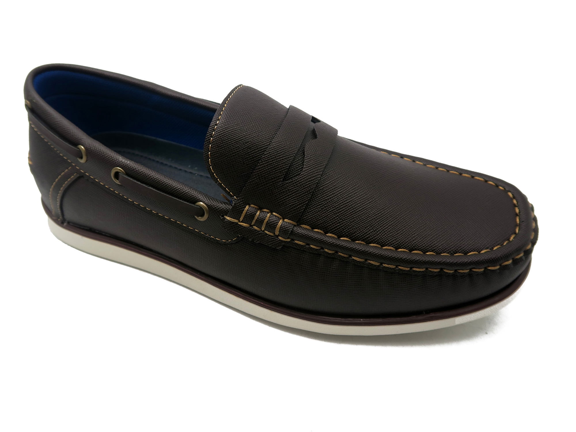 Mecca Men's Leo Penny Loafer Slip-on Shoes - Walmart.com