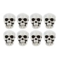 thumbnail image 1 of 10pcs Halloween Skeleton Head Small Skulls Mini Skulls Halloween Party Props, 1 of 5