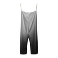 thumbnail image 5 of hoksml Women's Loose Sleeveless Jumpsuits Adjustable Spaghetti Strap Stretchy Long Pant Romper Gradient Casual Jumpsuit with Pockets on Summer Clearance, 5 of 7
