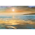 thumbnail image 3 of Calascibetta, Mike 14x11 Black Modern Framed Museum Art Print Titled - Evening Calm, 3 of 5