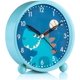 thumbnail image 1 of Reloj despertador para niños y niñas, lindo reloj despertador analógico de dinosaurio, alarma de cuarzo silenciosa que no hace tictac, reloj despertador de noche con repetición (dinosaurio) ER, 1 of 5