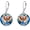 Phoenix, variant on S925 Silver Phoenix/Cardinal Dangle Drop Leverback Earrings with Crystal from Austria, Christmas Birthday Jewelry Gifts for Women