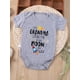thumbnail image 4 of Baby Girls Cute Casual Romper With "My Grandma Loves Me To The Moon" Print For Summer Pregnancy Gift, 4 of 5
