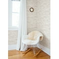 thumbnail image 2 of Chesapeake Cirrus Blush Wave Wallpaper, 20.5-in by 33-ft, 56.38 sq. ft., 2 of 4