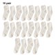 thumbnail image 3 of Calcetines gruesos Wosthever 10 unidades de elasticidad de piel Extra grueso blanco, 3 of 6