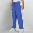 thumbnail image 4 of Eltusu Boys Sweatpants, Warm Cotton Loose Elastic Waist Winter Joggers Blue Size 7-8 T, 4 of 5