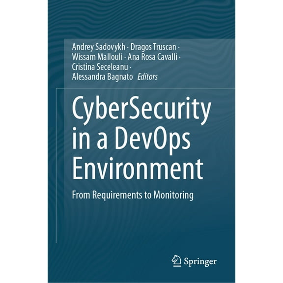 Cybersecurity in a Devops Environment: From Requirements to Monitoring, (Hardcover)