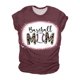 thumbnail image 1 of Mujeres Casual Béisbol Mamá Tie-dyed Impreso Manga corta Cuello redondo Pullover Blusa Camiseta Tops OAVQHLG3B Store lin121212, 1 of 5