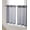 Grey, variant on THD Serena Faux Linen Textured Semi Sheer Light Filtering Grommet Short Thick Cafe Curtain Tiers for Kitchen & Small Windows, Pair