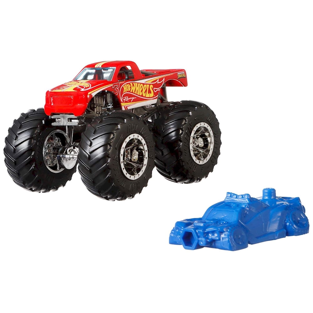 Mattel Hot Wheels® Monster Trucks Red Racing 3 Vehicle, 1 ct - Kroger